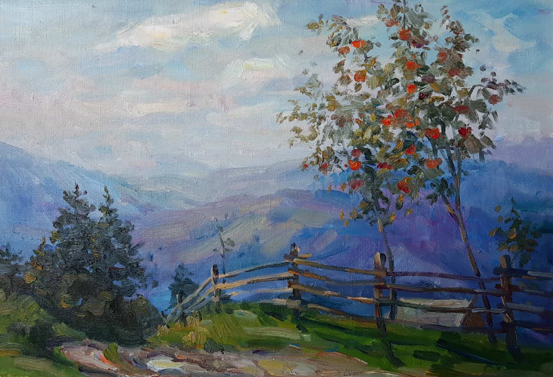 Kovalenko Ivan, Apple tree blossoms Kovalenko Ivan, Apple tree blossoms