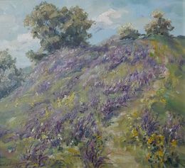 Painting, Blooming field, Kovalenko Ivan