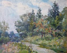 Painting, In the forest, Kovalenko Ivan