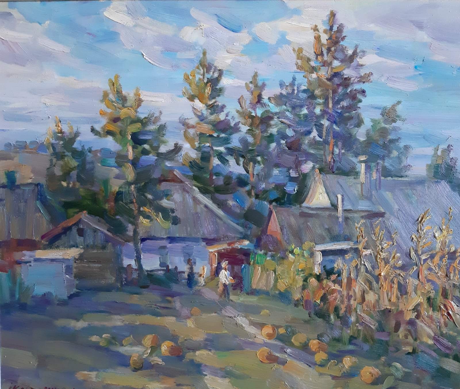 Kovalenko Ivan, The yard Kovalenko Ivan, The yard