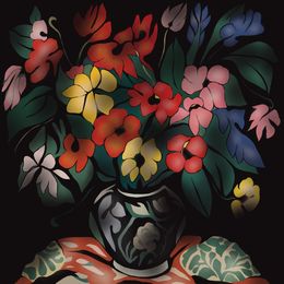 Print, Still life, Nina Tsorieva
