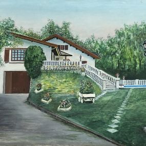Gemälde, Villa Rachelle, Maurice Chevalley