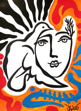 Painting, The dream (a tribute to Picasso), Dr. Love