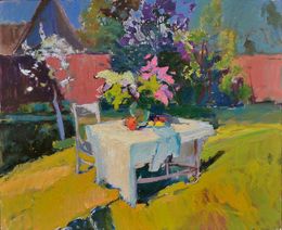 Painting, Floral Breath, Alexander Shandor
