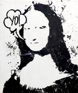 Painting, Mona Lisa YO!, JP Malot