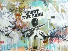 Gemälde, Shoot the bank, JP Malot