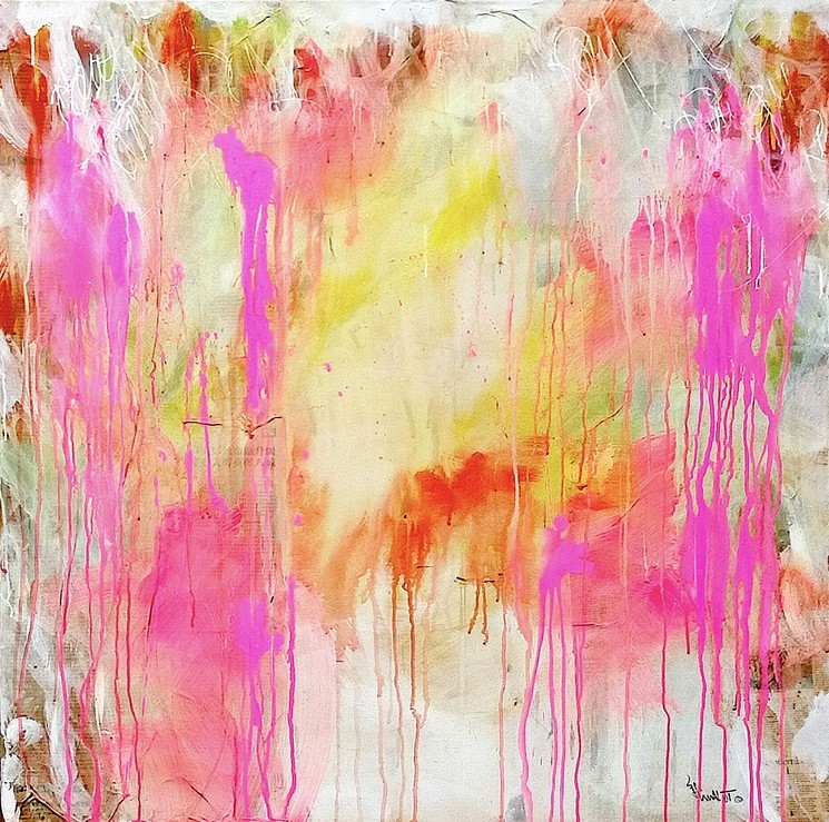 JP Malot, Tagadabstract pink JP Malot, Tagadabstract pink