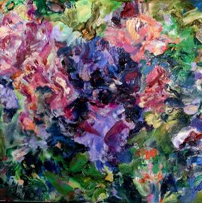 Gemälde, Irises, Anna Privaloff