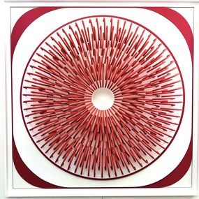 Sculpture, Vortex Rouge, Piero Cipolat