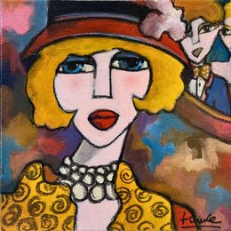 Painting, Tableau de famille, Martine Fauve Dechavanne