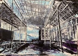 Painting, Chantier Navale Désaffecté, Frank De Blok