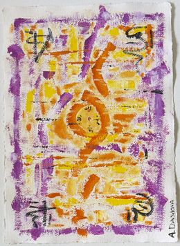 Peinture, Words Out there AJ16, Angelina Davydova