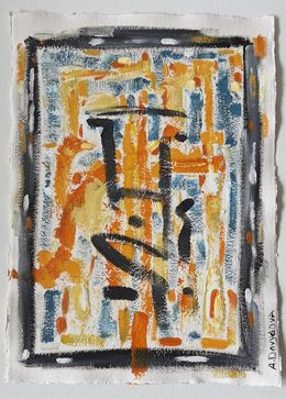 Peinture, Words Out there AJ10, Angelina Davydova