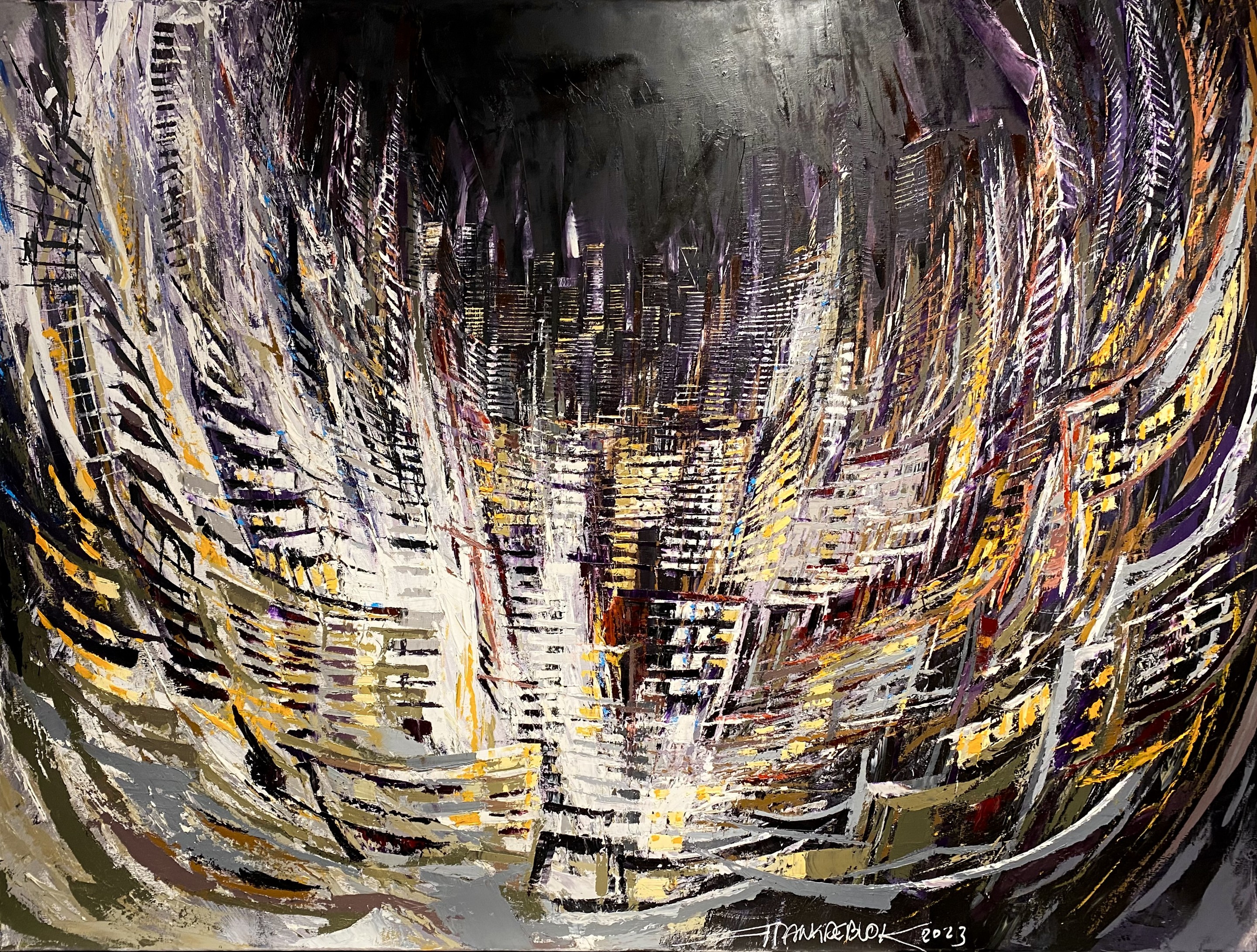 Frank De Blok, Fish-Eye Cityscape Event Horizon Frank De Blok, Fish-Eye Cityscape Event Horizon