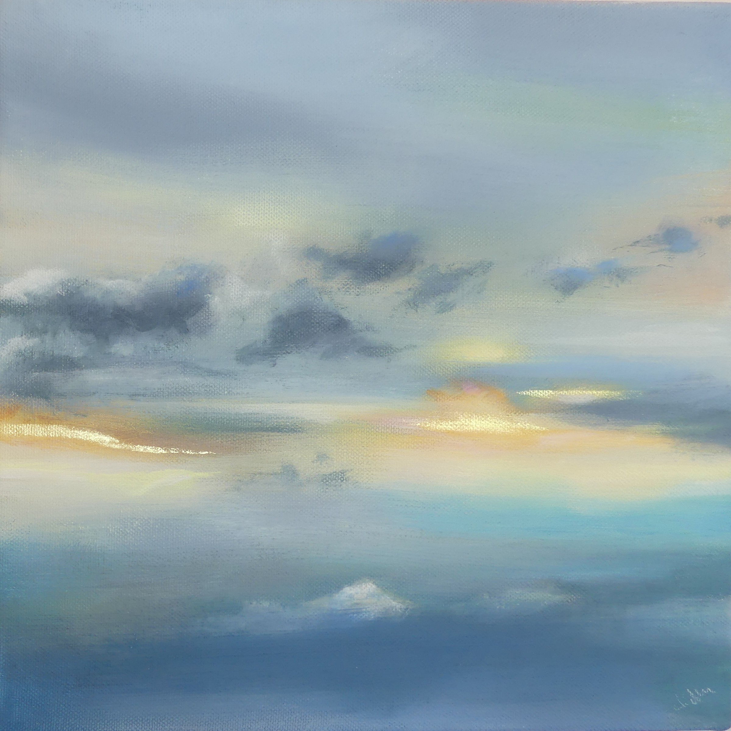 Sabine Eichler, Mélodie Céleste II (ciel, nuages, orage) Sabine Eichler, Mélodie Céleste II (ciel, nuages, orage)