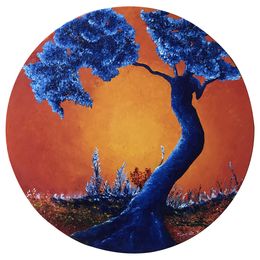 Gemälde, Magie du crépuscule, Marie De Vençay