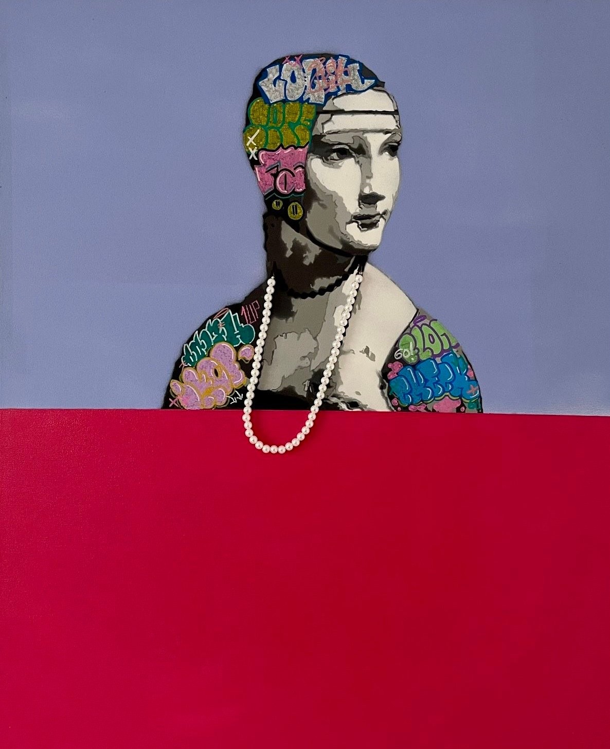 Quiona Ribes, The Girl with a Pearl Necklace Quiona Ribes, The Girl with a Pearl Necklace