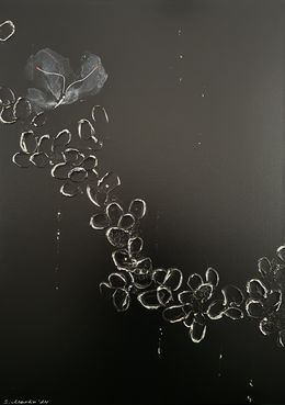 Peinture, Through silvered silence-II, Svetlana Martin