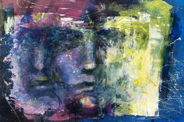 Painting, Twain (series Faces), Menkiv Anatoliy