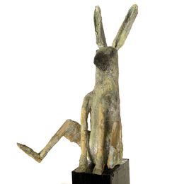 Sculpture, Springend Konijn, Lieven Demunter