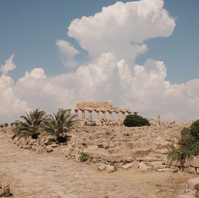Fotografien, Clouds in Selinunte, Jason Pocklington
