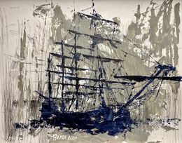 Gemälde, Tall Ship Le Havre, Frank De Blok