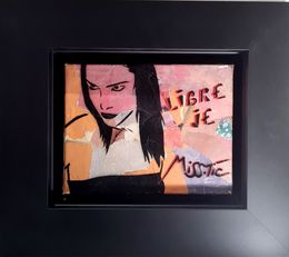 Painting, Libre Je, Miss.Tic