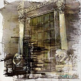 Painting, Lions and eras (project Life of 13 Doors), Menkiv Anatoliy