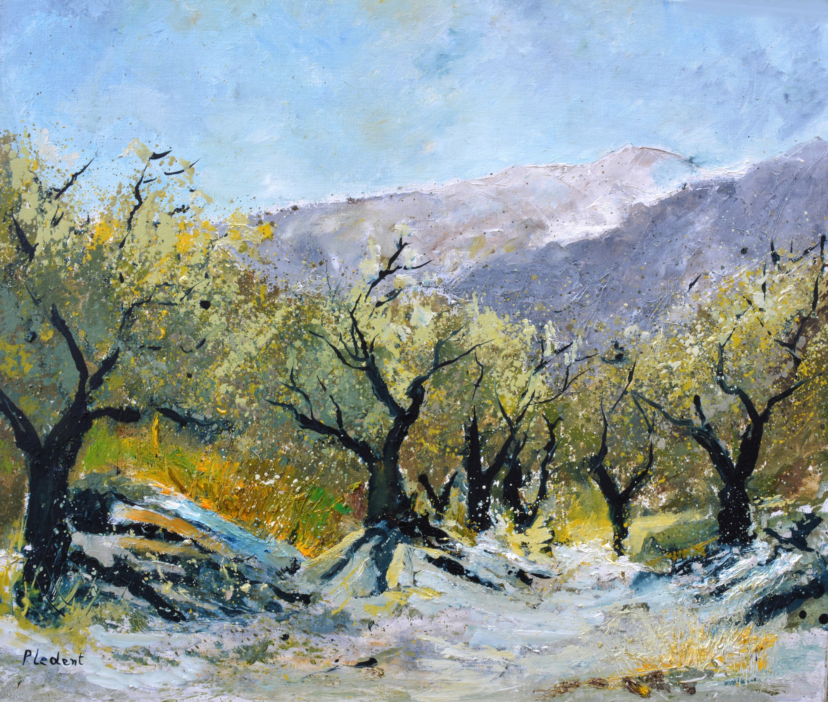 Pol Ledent, Olive trees Pol Ledent, Olive trees