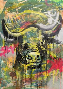 Painting, Philosophy of success (series Noise of the Street), Menkiv Anatoliy