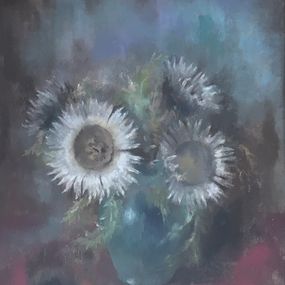 Zeichnungen, Chardons en bouquet, Judith Schmid L'Eplattenier