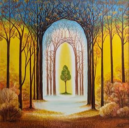 Peinture, Cycle natural temples, Nelli Tsenova
