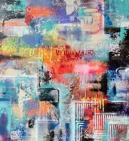 Peinture, Sunset, Pastbritt