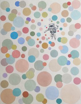 Painting, L'astronauta, Jordi Sàbat