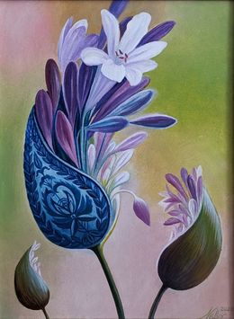 Peinture, Persian motif, Nelli Tsenova