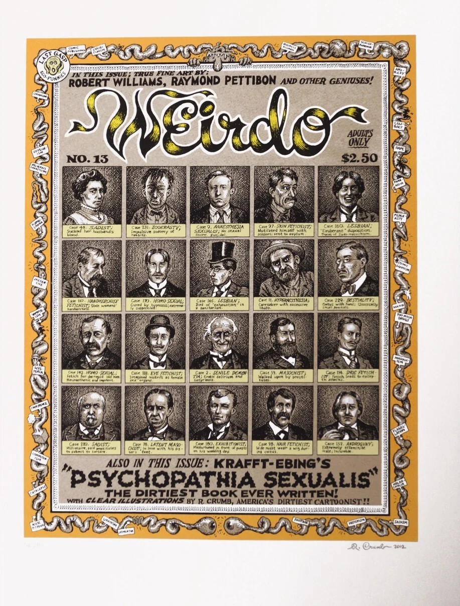 Robert Crumb, Weirdo N°13 Robert Crumb, Weirdo N°13