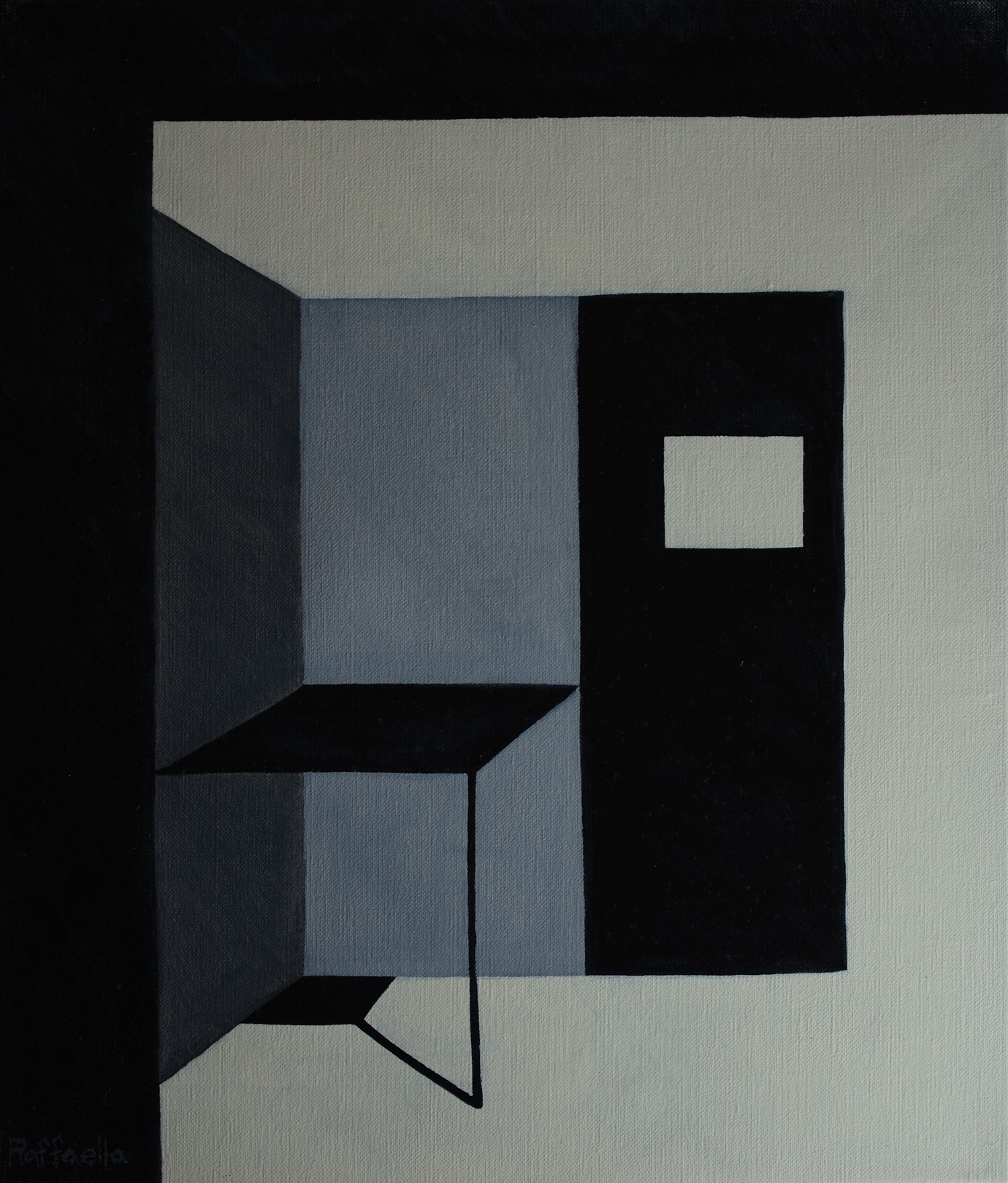 Raffaella, Space Granduncle’s House Dining Room and Kitchen Black & White Raffaella, Space Granduncle’s House Dining Room and Kitchen Black & White