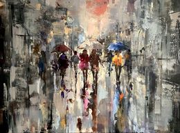 Painting, Frosty Morning, Ewa Czarniecka