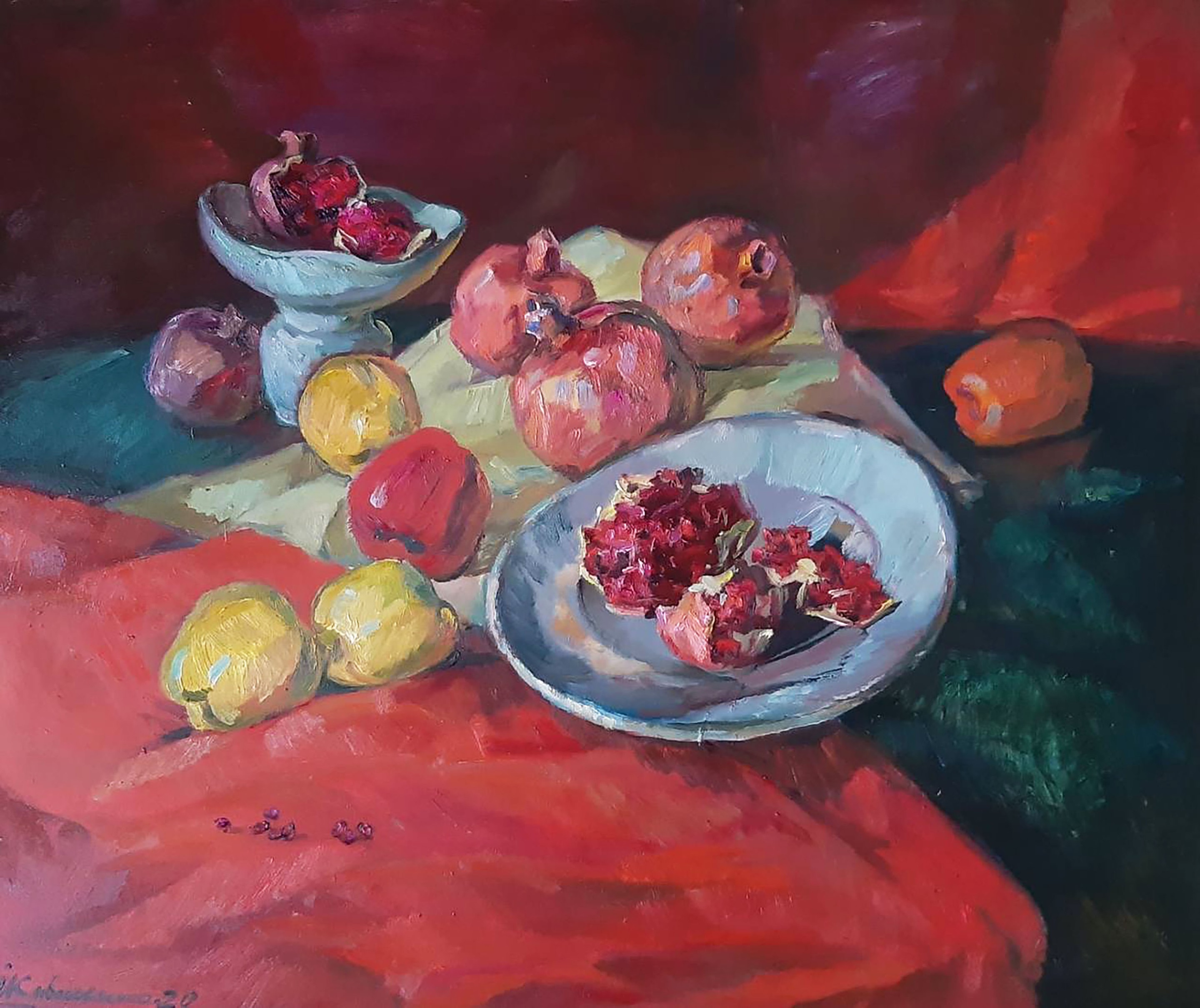 Kovalenko Ivan, Fruit still life Kovalenko Ivan, Fruit still life