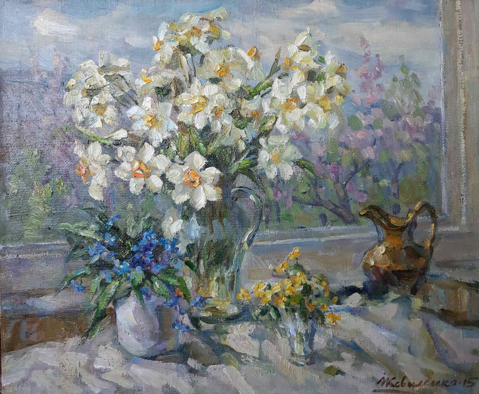 Kovalenko Ivan, Flower by the window Kovalenko Ivan, Flower by the window