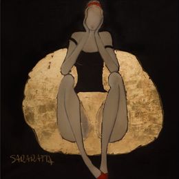 Print, Red ribbon, Joanna Sarapata