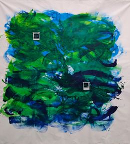 Painting, Untitled (Diagonal), Udi Cassirer