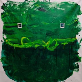 Painting, Fake Gesture Fake, Udi Cassirer