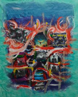 Painting, This Is not a Love Song, Udi Cassirer