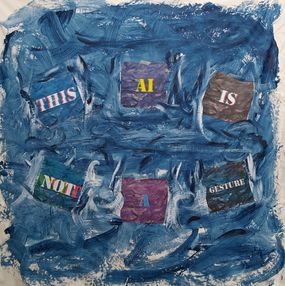 Painting, This AI is not a gesture, Udi Cassirer
