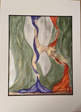 Painting, Liberté, Sylvie Pulur