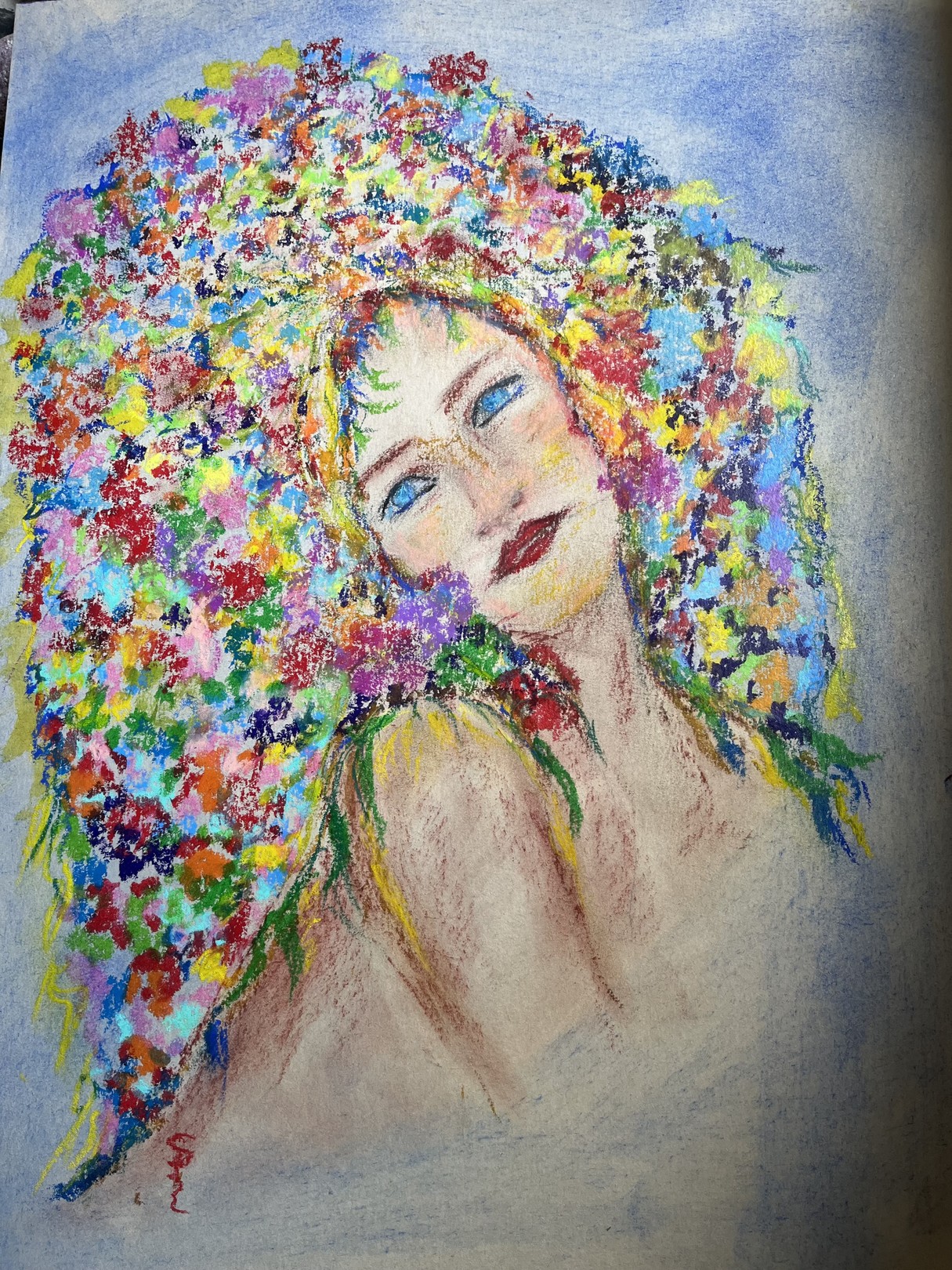 Sylvie Pulur, Flamme florale Sylvie Pulur, Flamme florale