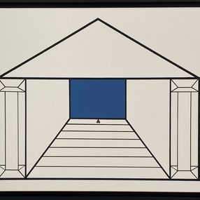 Gemälde, Le temple cosmique, Aurore Michel-Grégoire
