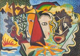 Painting, The Races, Irina Zdanko
