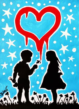 Peinture, Love night, Dr. Love
